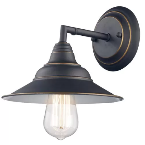 Best Deal Patriot Lighting® Denzel Oil-Rubbed Bronze 1-Light Indoor Wall Light>* Online