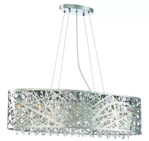 Best Deal Patriot Lighting® Elegant Home Braylen Chrome 7 Light Island Light>* Shop