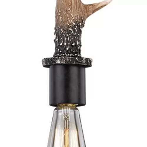 Best Deal Patriot Lighting® Norwood Black Walnut 1-Light Mini Pendant>* Sale