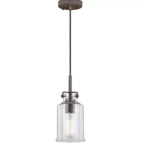 Best Pirce Patriot Lighting® Milone Rustic Bronze Mini Pendant>* Cheap
