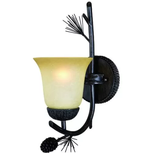 Best Pirce Patriot Lighting® Pines Black Walnut 1-Light Vanity Light>* Best
