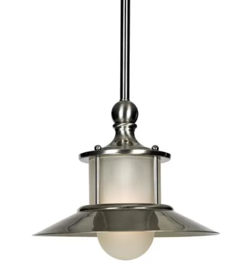 Best Pirce Patriot Lighting® Rae Brushed Nickel 1-Light Mini Pendant>* Store