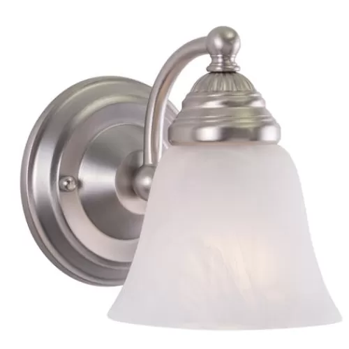 Best Pirce Patriot Lighting® Standford Brushed Nickel 1 Light Vanity Light>* Fashion