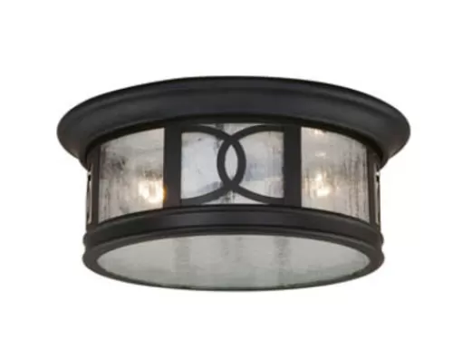Best Reviews Of Patriot Lighting® Sterling Forged Bronze Outdoor Flush Mount Ceiling Light>* Discount