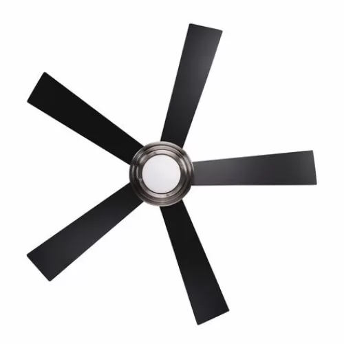 Brand New Patriot Lighting™ Kyoto 52″ Brushed Nickel Indoor Integrated Led Ceiling Fan>* Cheap