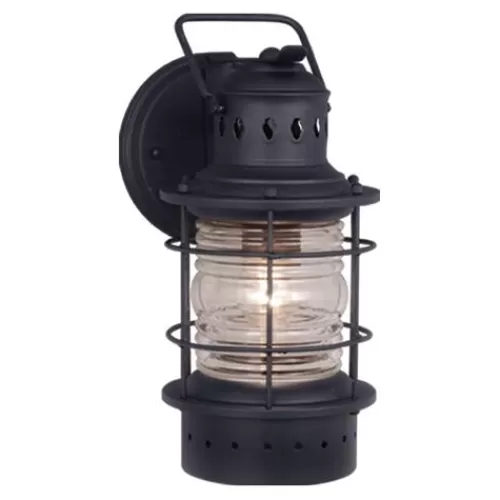 Budget Patriot Lighting® Hyannis Textured Black Outdoor Wall Light>* Shop