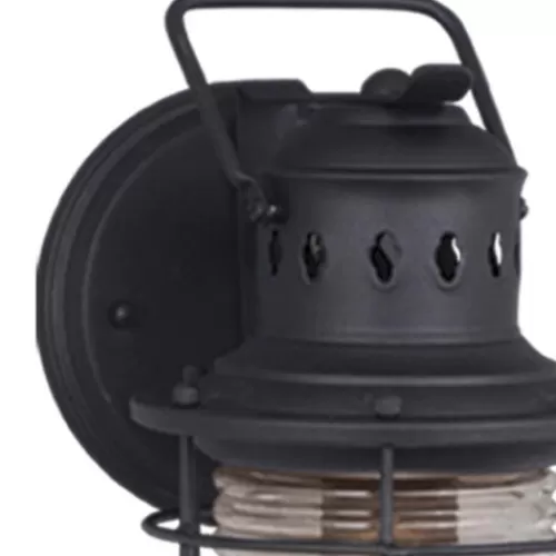 Budget Patriot Lighting® Hyannis Textured Black Outdoor Wall Light>* Shop
