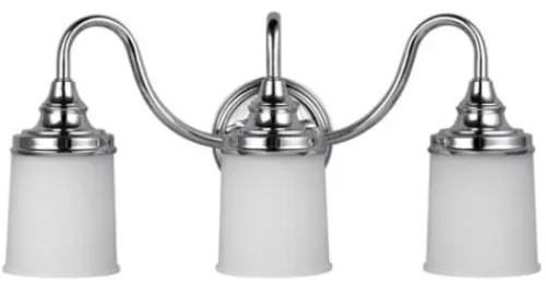 Cheapest Patriot Lighting® Barkley Chrome 3-Light Vanity Light>* Sale