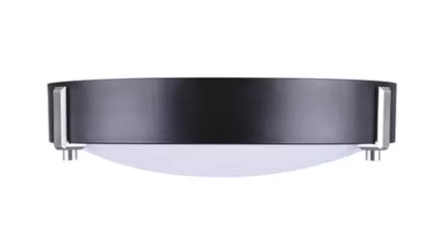 Coupon Patriot Lighting® Maeve Matte Black/Brushed Nickel Integrated Led Flush Mount Ceiling Light>* Flash Sale