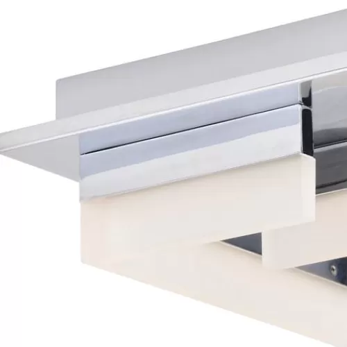 Flash Sale Patriot Lighting® Leisa Chrome Integrated Led Flush Mount Ceiling Light>* Sale
