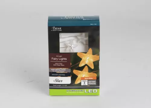 Hot Sale Patriot Lighting® 7′ 2-3/8″ 20-Light Battery-Powered Starfish Led String Light>* Online