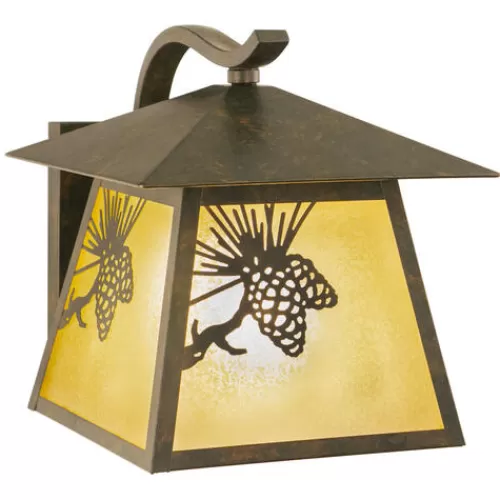 New Patriot Lighting® Whitebark Olde World Patina Outdoor Wall Light>* Outlet