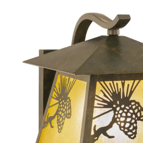 New Patriot Lighting® Whitebark Olde World Patina Outdoor Wall Light>* Outlet