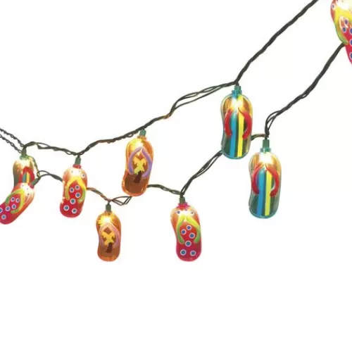 Outlet Patriot Lighting® 8′ 10-Light Flip Flops String Light>* New