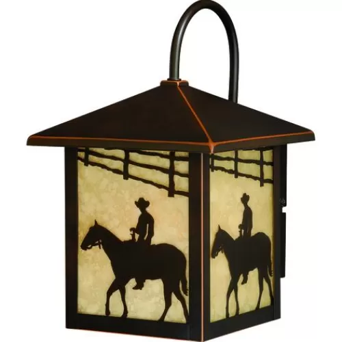 Promo Patriot Lighting® Ranch Burnished Bronze Outdoor Wall Light>* Cheap
