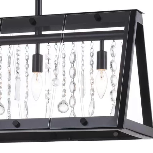 Promo Patriot Lighting® Tremont Matte Black 5 Light Chandelier>* Discount
