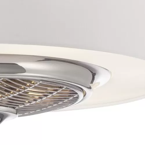 Wholesale Patriot Lighting™ Alain 23″ Polished Nickel Fandelier>* Best Sale